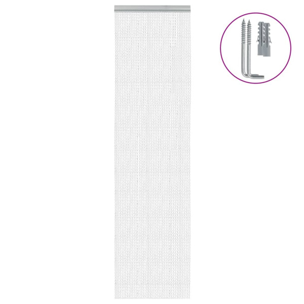 Mosquitera de cadena para puerta aluminio 56x202 cm