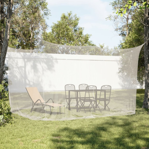 Mosquitera de interior/exterior 156 malla blanca 300x300x200 cm
