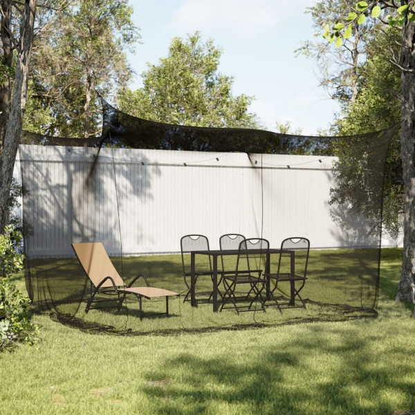 Mosquitera de interior/exterior 156 malla negra 300x300x200 cm