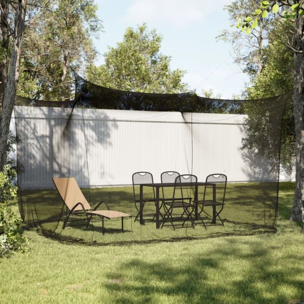 Mosquitera de interior/exterior 156 malla negra 300x300x250 cm