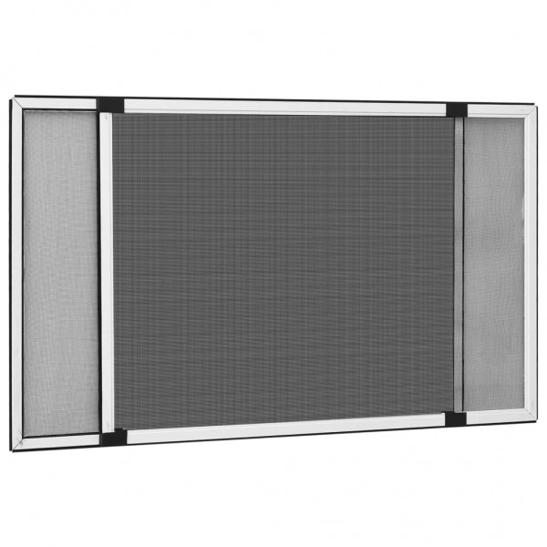 Mosquitera extensible para ventanas blanco (75-143)x50 cm