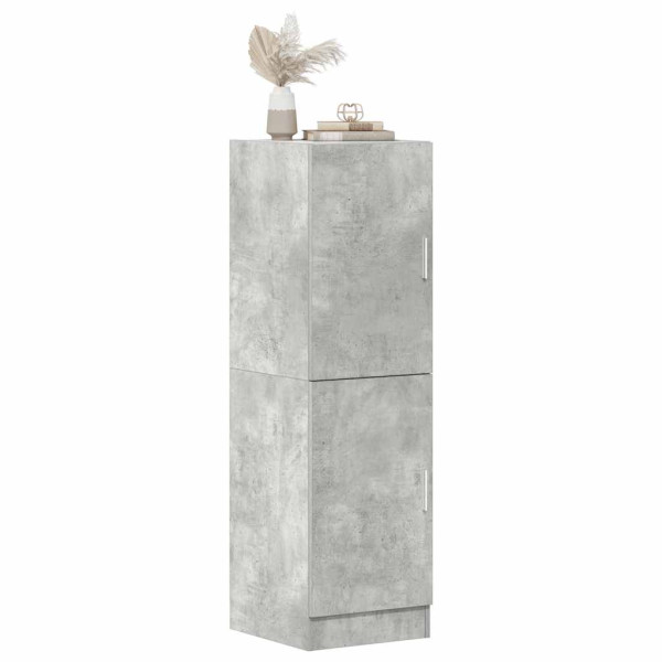 Mueble cocina madera ingeniería gris hormigón 38x41.5x131.5 cm