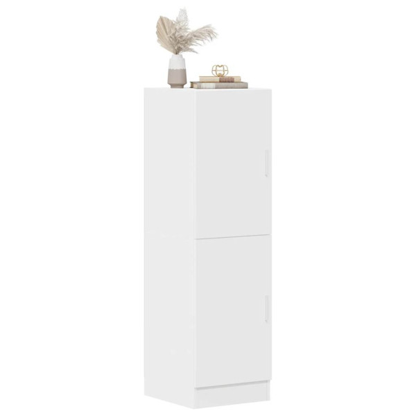 Mueble de cocina madera de ingeniería blanco 38x41.5x131.5 cm