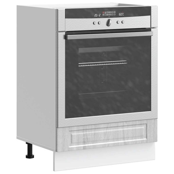 Mueble de horno Porto gris sonoma madera reconstituida