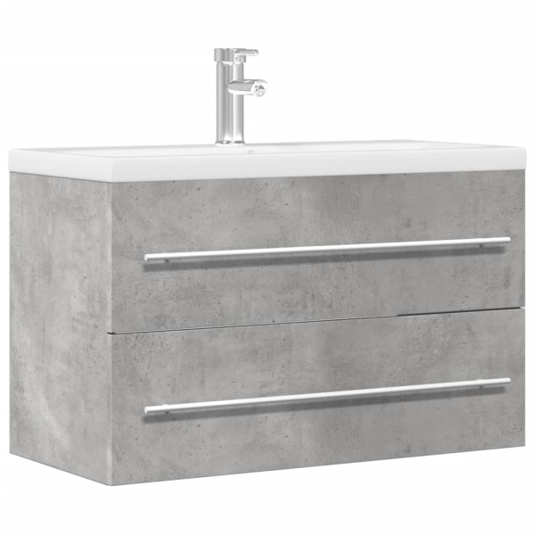 Mueble de lavabo madera ingeniería roble artisian 80x38.5x48 cm