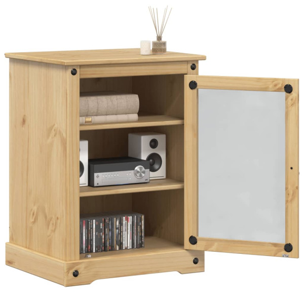 Mueble HiFi Corona madera maciza de pino 60x50x82 cm