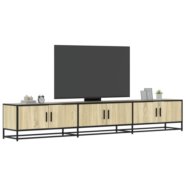 Mueble para TV madera de ingeniería roble Sonoma 240x35x41 cm