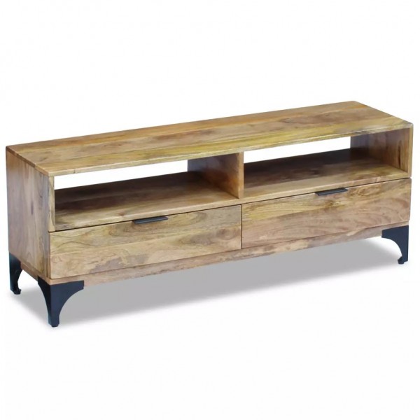 Mueble para TV madera de mango 120x35x45 cm