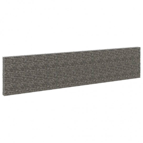 Muro de gaviones con cubiertas acero galvanizado 900x30x200 cm