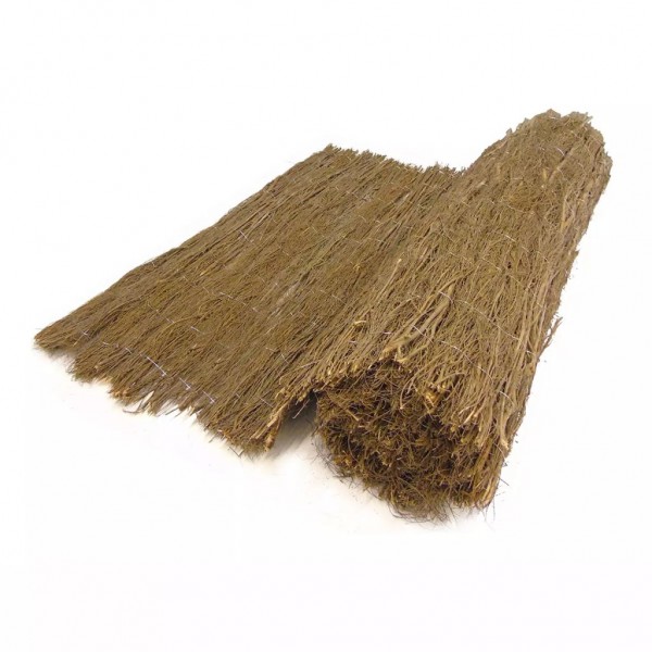 Nature Valla cañizo de brezo 1.5x5 m 1 cm de grosor
