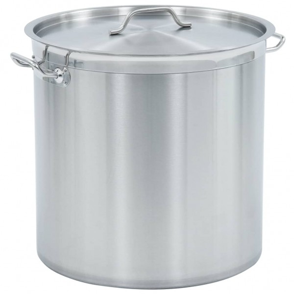Olla de acero inoxidable 71 L 45x45 cm