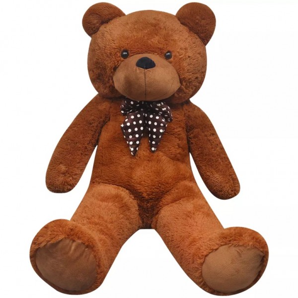 Oso de peluche grande XXL marrón 135 cm