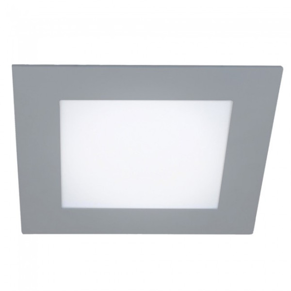 Pack 2 downlights LED gris (18W)