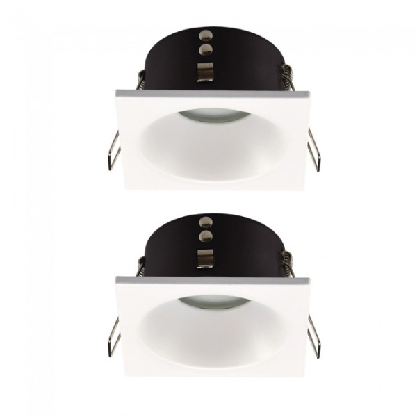 Pack 2 x Empotrable de techo Lutar (Cuadrado)