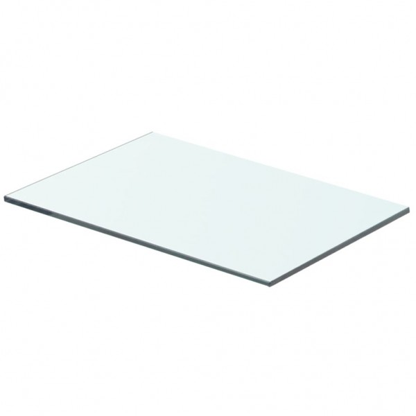 Panel de estante vidrio claro 40x20 cm