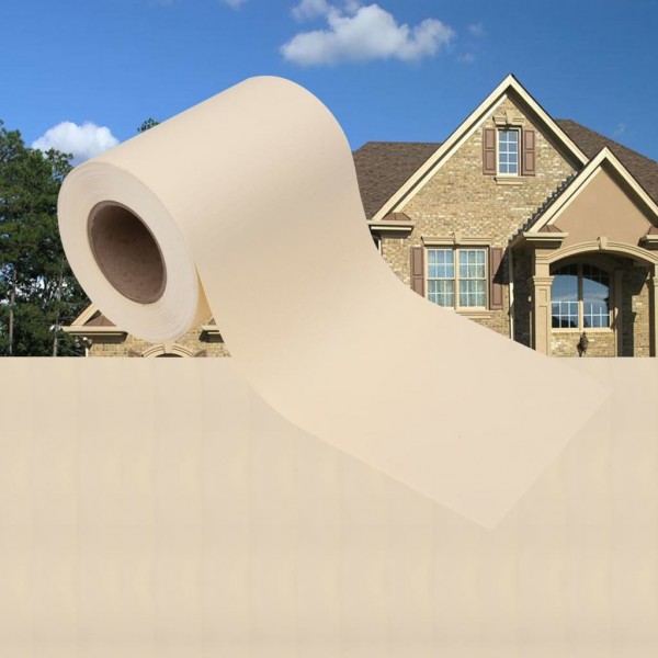 Paneles de privacidad 4 uds PVC crema 35x0.19 m