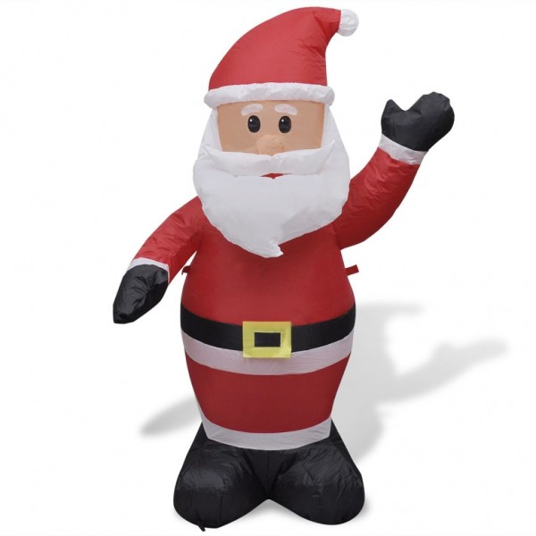 Papa Noel inflable. 120 cm