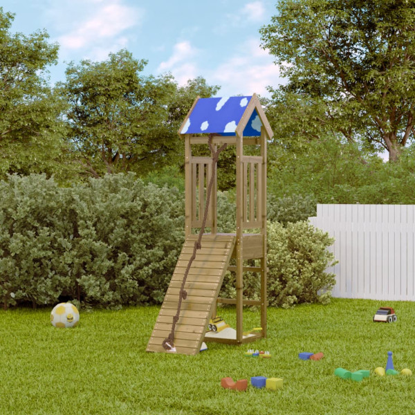 Parque infantil de exterior madera de pino impregnada