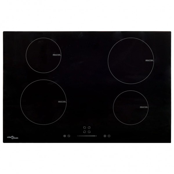 Placa de inducción con 4 quemadores control táctil 77 cm 7000 W