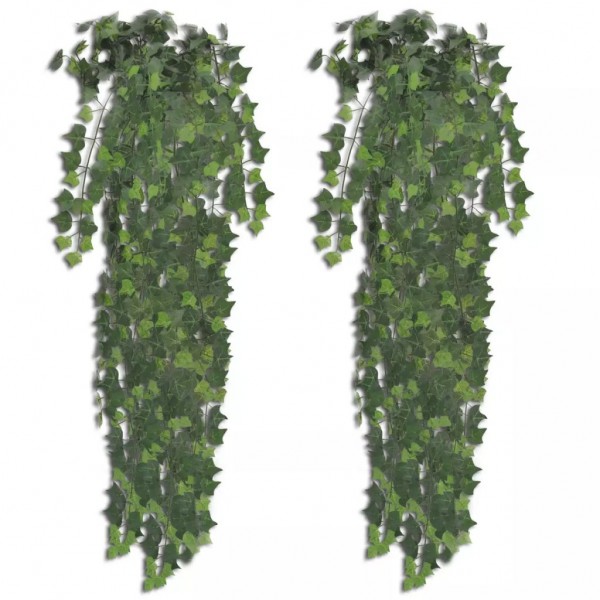 Planta artificial hiedra 2 unidades 90 cm