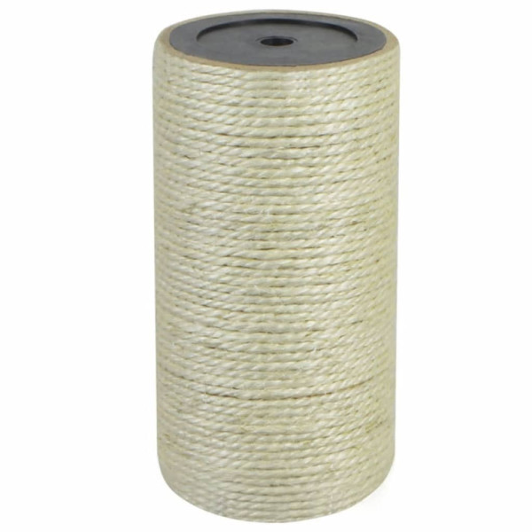 Poste rascador para gatos 8x15 cm 8 mm beige