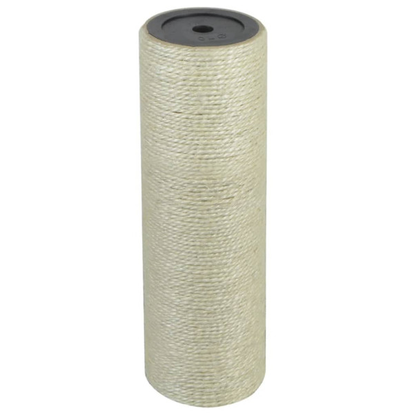 Poste rascador para gatos 8x25 cm 10 mm beige