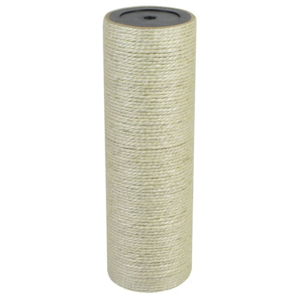 Poste rascador para gatos 8x25 cm 8 mm beige