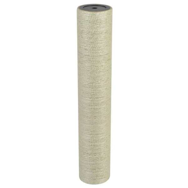 Poste rascador para gatos 8x45 cm 8 mm beige