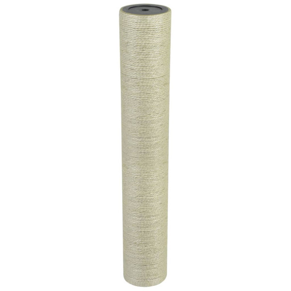 Poste rascador para gatos 8x50 cm 8 mm beige