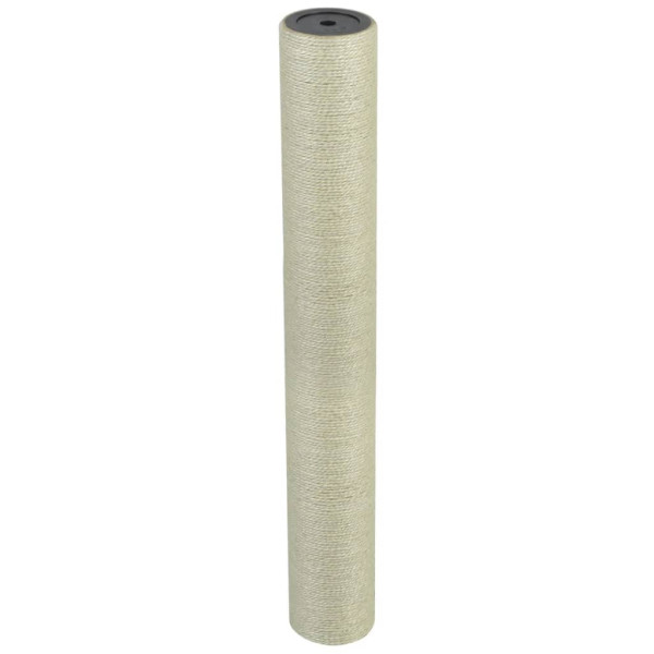 Poste rascador para gatos 8x60 cm 10 mm beige