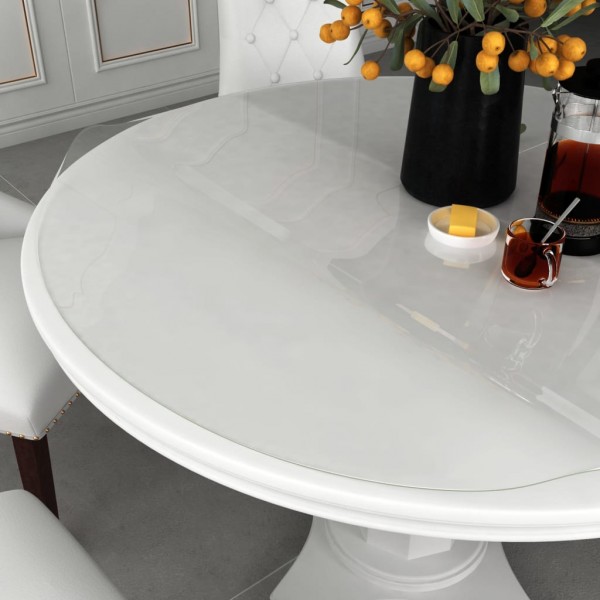 Protector de mesa PVC transparente Ø 70 cm 2 mm