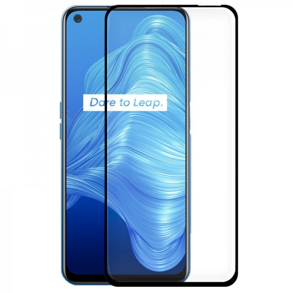 Protector Pantalla Cristal Templado COOL para Realme 7 5G (FULL 3D Negro)