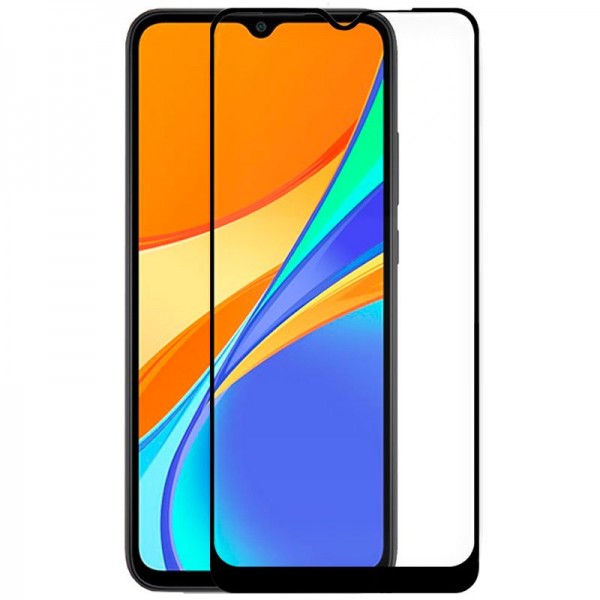 Protector Pantalla Cristal Templado COOL para Xiaomi Redmi 9C / 10A / A1 / A1 Plus / ZTE (FULL 3D Negro)