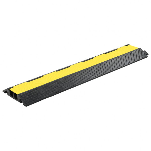 Rampas protectoras de cables 2 canales goma 101.5 cm