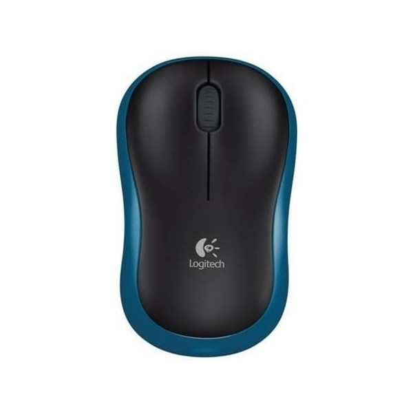 Ratón inalámbrico Logitech M185 negro
