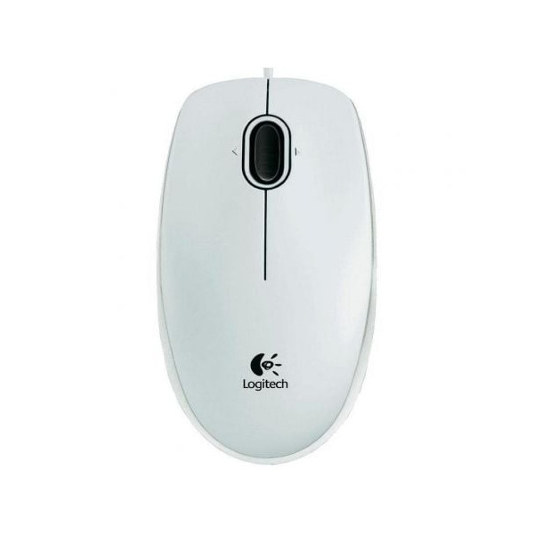Ratón Logitech B100 blanco