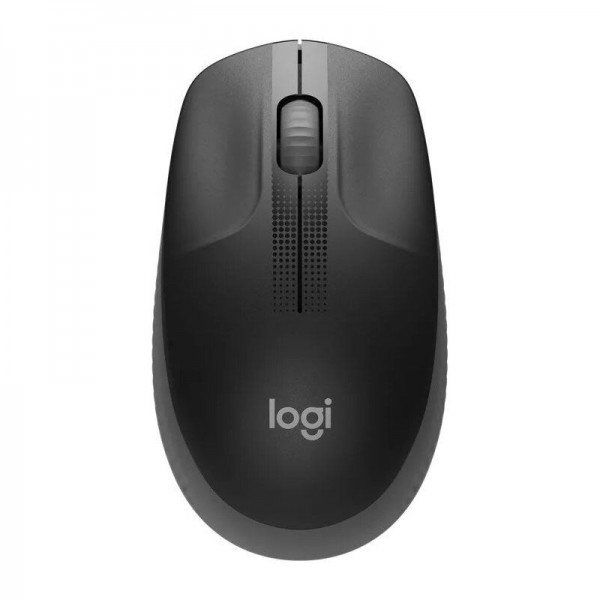 Ratón inalámbrico logitech m190/ hasta 1000 dpi/ gris marengo
