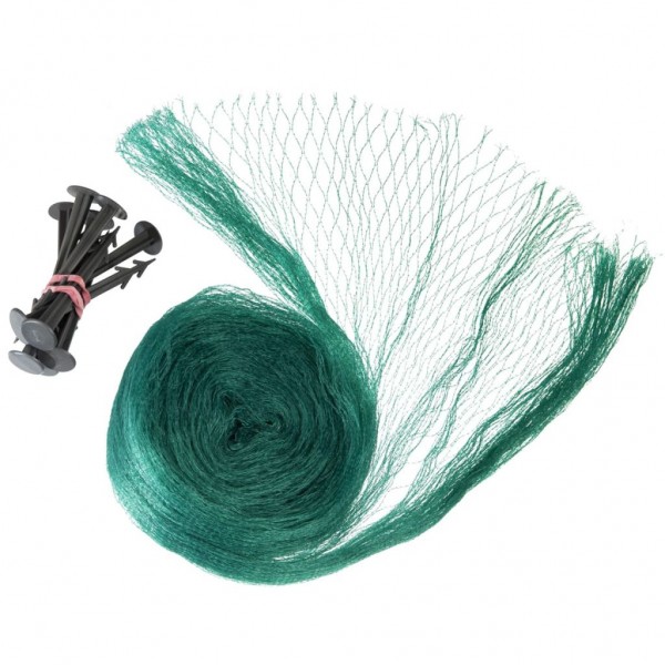 Red cubre estanque de polietileno Ubbink 1371341. 3 x 4 m