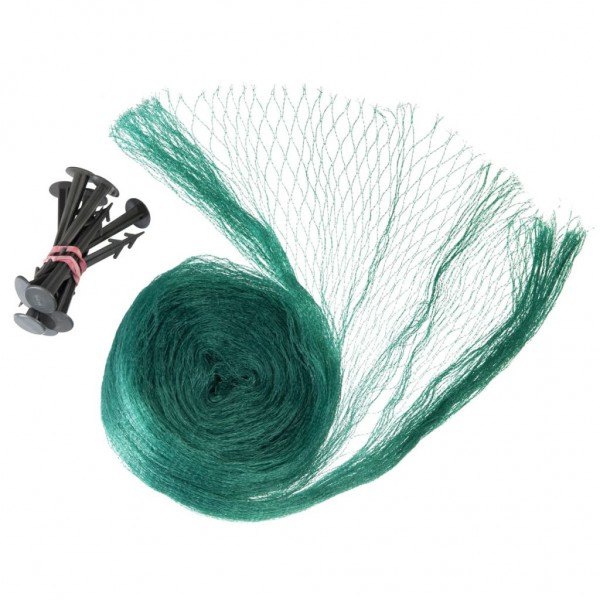 Red cubre estanque de polietileno Ubbink 1371344. 4 x 6 m