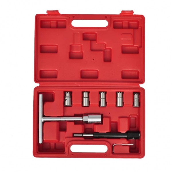 Set de cortadores de conjunto de inyector diesel 7 piezas