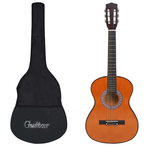 Set de guitarra clásica para niños principiantes 8 pzas 3/4 36