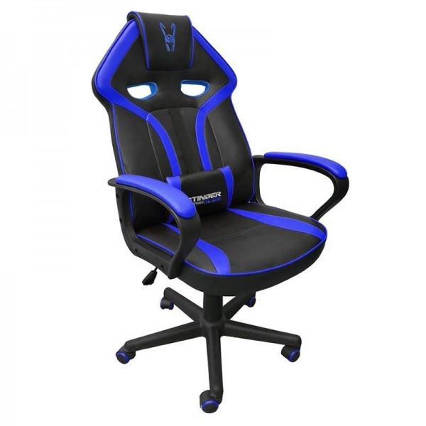 Silla Gaming Woxter Stinger Station Alien azul/negro
