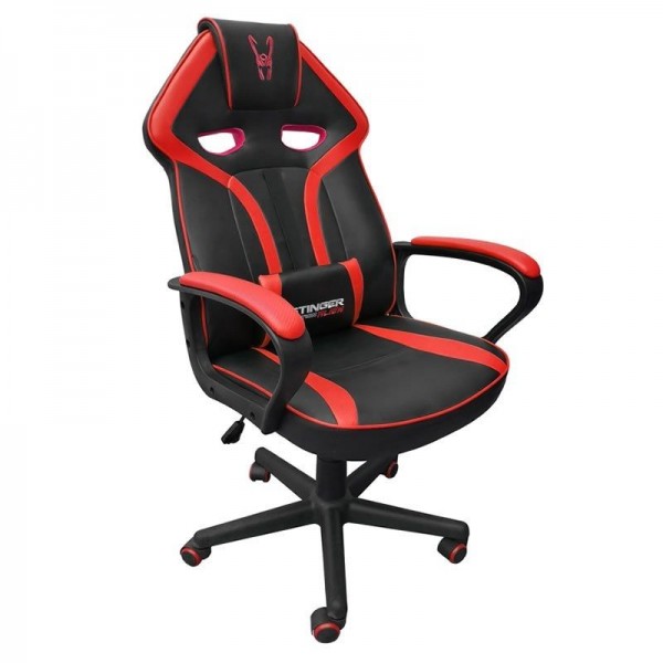 Silla Gaming Woxter Stinger Station Alien rojo/negro