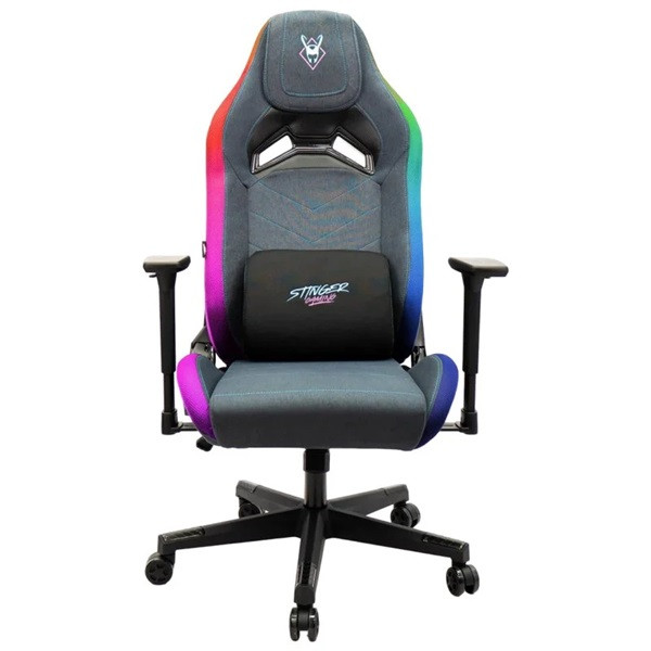 Silla Gaming WOXTER Stinger Station Elite azul y rosa