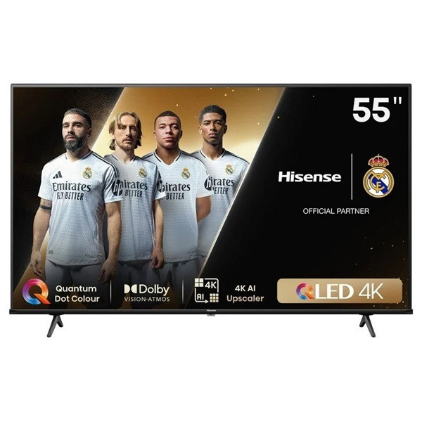 Smart TV HISENSE 55'' QLED UHD 4K 55E7NQ negro
