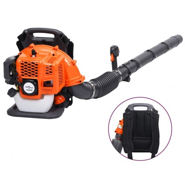 Soplador de hojas de mochila de gasolina 900 m³/h 42.7 cc