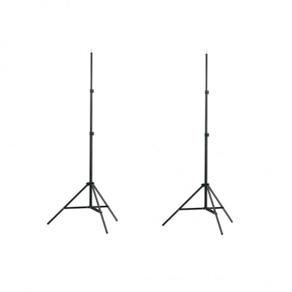 Soportes de lámpara 2 unidades altura 78-210 cm