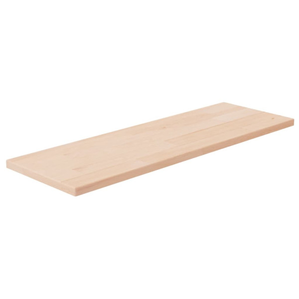 Tabla de estantería madera maciza roble sin tratar 60x20x1.5 cm