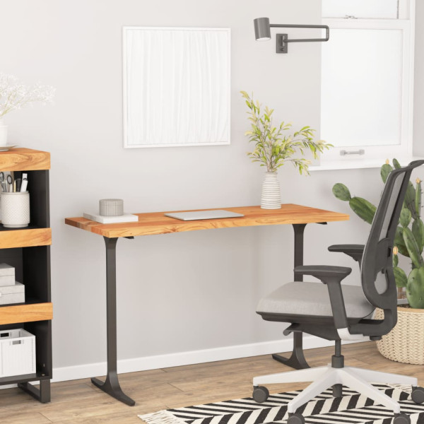 Tablero de escritorio rectangular madera acacia 110x50x2.5 cm