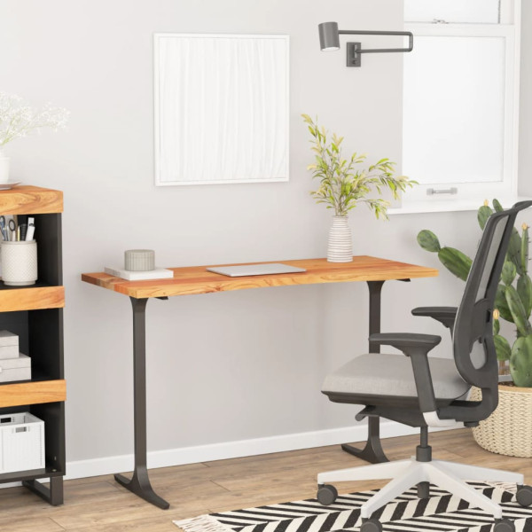 Tablero de escritorio rectangular madera acacia 120x50x2.5 cm